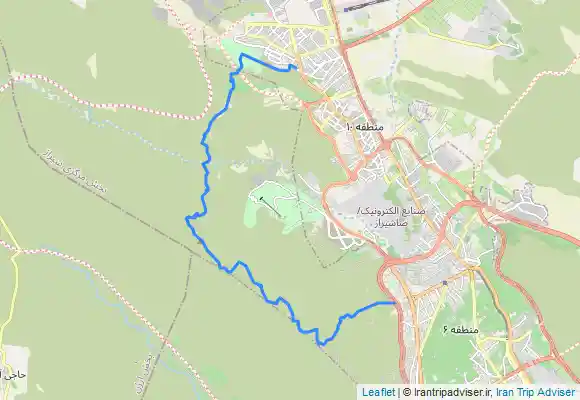 ترک جی پی اس مسیر کوهنوردی از دره سه کاج تا قله دراک و فرود از مسیر دره شندون تا گلستان