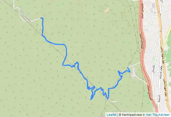 ترک جی پی اس Hiking practice with 1023m elevation gain in Shiraz city, Derak mount, ghadiriyeh shelter