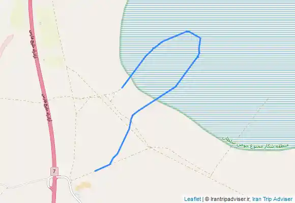 ترک جی پی اس حوض سلطان دریاچه نمک قم salt lake gom