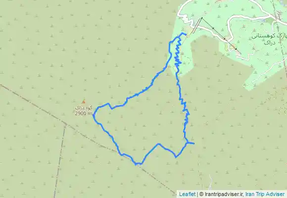 ترک جی پی اس صعود به قله دراک