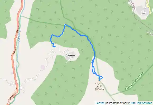 ترک جی پی اس ( الیمستان ( قله امام زاده قاسم