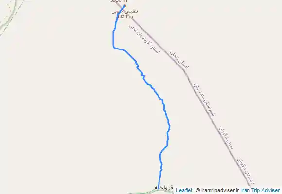 ترک جی پی اس بلقیس مسیر تابستانه