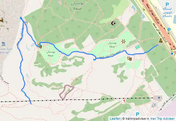 ترک جی پی اس کوه صفه