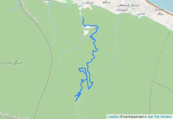 ترک جی پی اس ابشار دارنو و دریاچه فراخین