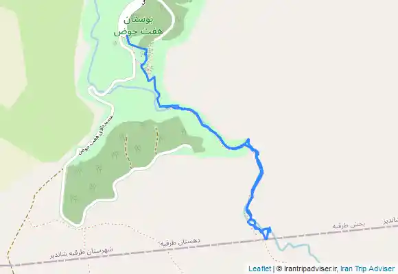 ترک جی پی اس هفت حوض شب پیمایی