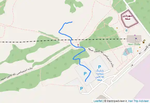 ترک جی پی اس مسیر آموزشی صفه