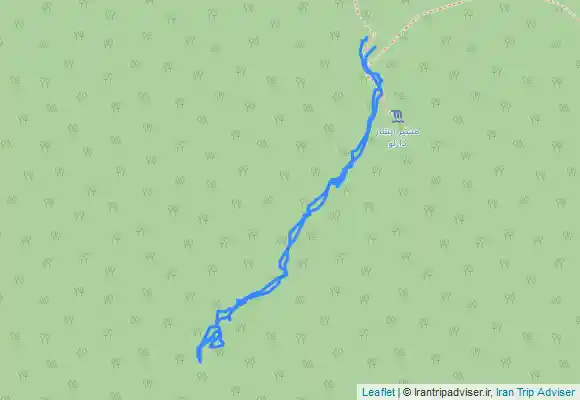 ترک جی پی اس آبشار دارنو