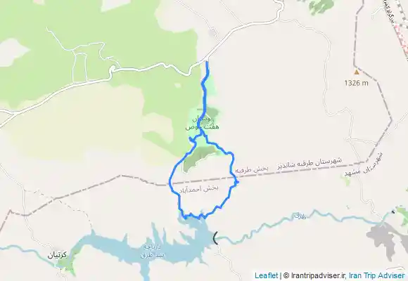 ترک جی پی اس هفت حوض ، سد طرق