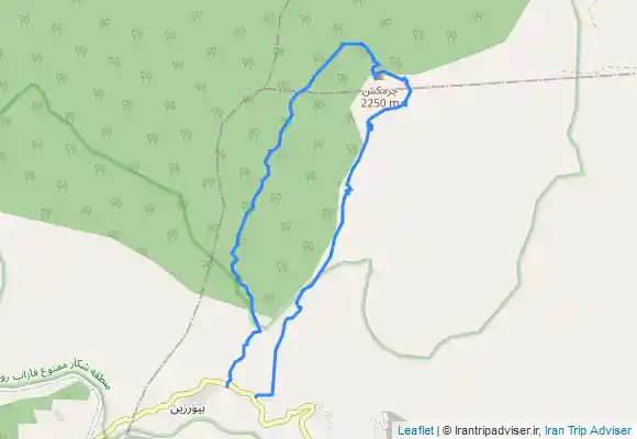 ترک جی پی اس لوشان قله چرمکش ، پیله چاله مرز ، کوئه چاک