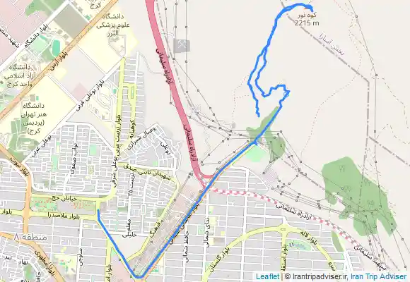 ترک جی پی اس صعود به قله بیجی