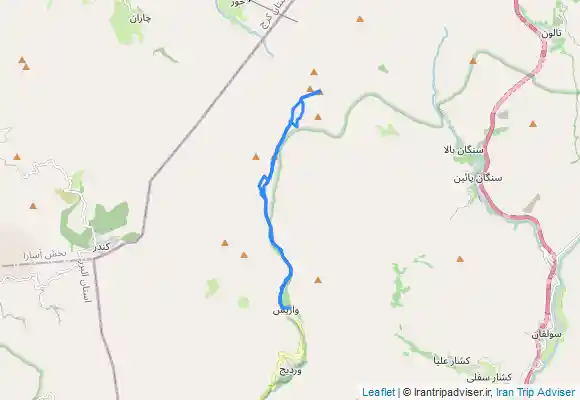 ترک جی پی اس قله پهنه حصار و چشمه شاهی