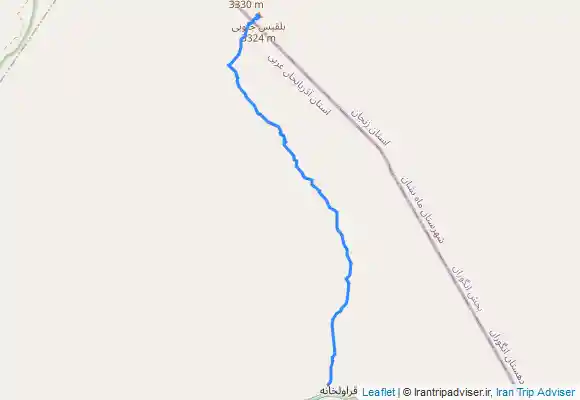 ترک جی پی اس قله بلقیس