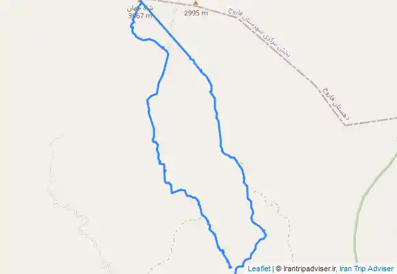 ترک جی پی اس قله شاه جهان