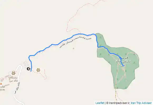 ترک جی پی اس Zīāratgāh-eh Khāled Nabī