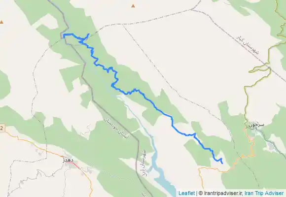 ترک جی پی اس آبشار لندی