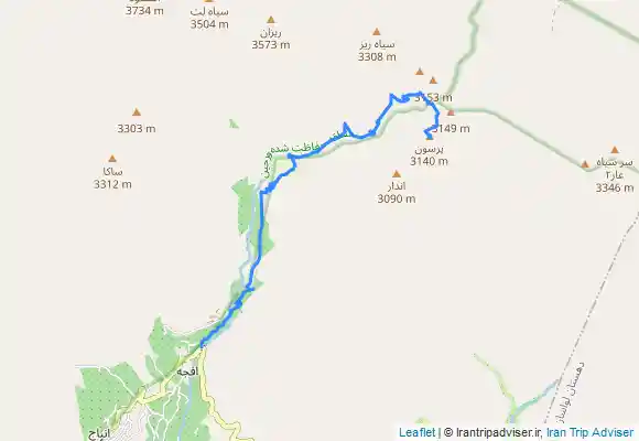 ترک جی پی اس قله پرسون