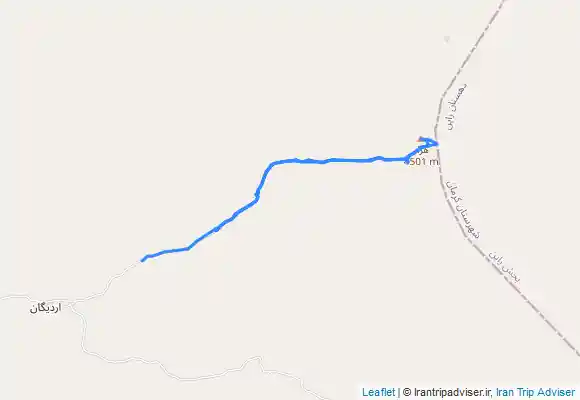 ترک جی پی اس قله هزار (مسیر اردیکان)