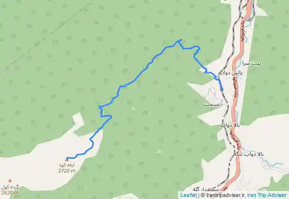 ترک جی پی اس Peak Arfa