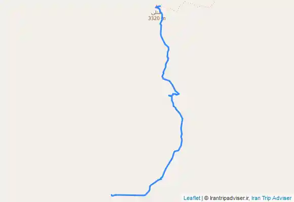 ترک جی پی اس قله شنلی از جبهه جنوب غربی