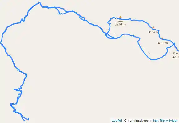 ترک جی پی اس صعود به قله‌ تشگر بام استان هرمزگان و خط‌الراس بین قله اصلی و فرعی