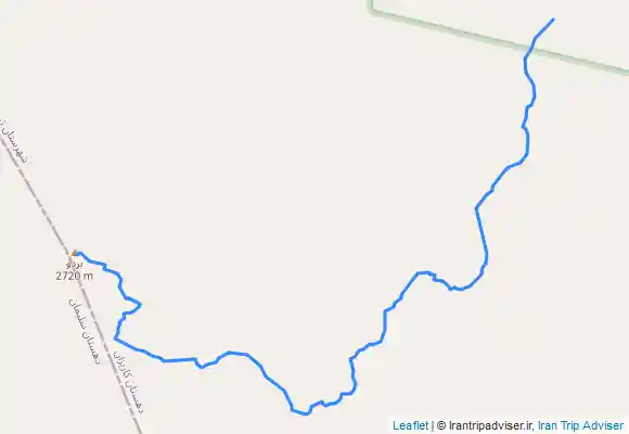 ترک جی پی اس قله بردو مسیر برگشت Bardo peak come back