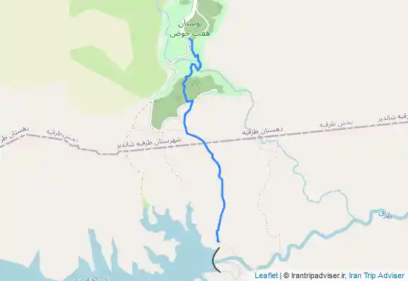 ترک جی پی اس سد طرق به هفت حوض