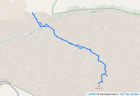 ترک جی پی اس قله طلا ورامین