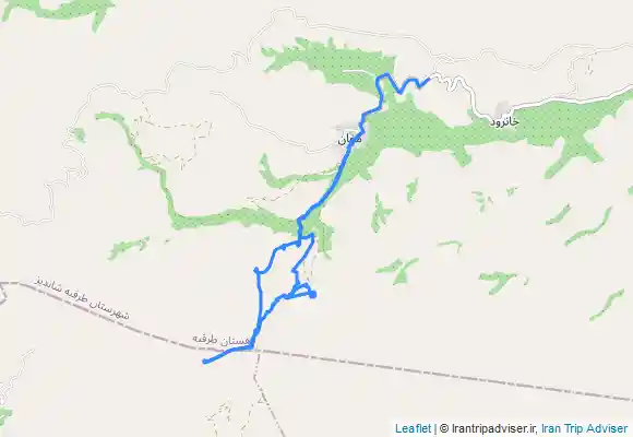 ترک جی پی اس روستای مغان ، قله مغان ، غار و برگشت