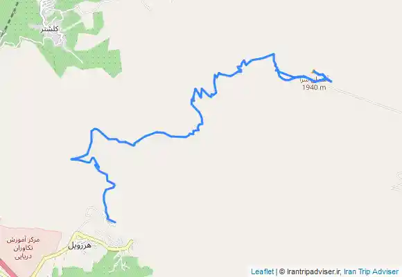 ترک جی پی اس هرزه ویل به قله آسمانسرا