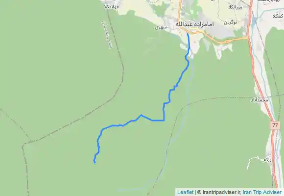 ترک جی پی اس آبشار سنگ درکا