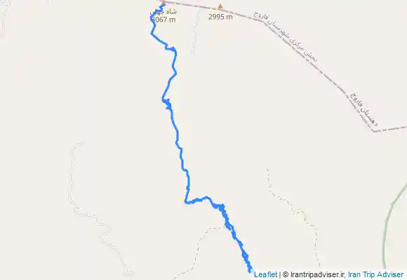 ترک جی پی اس قله شاه جهان