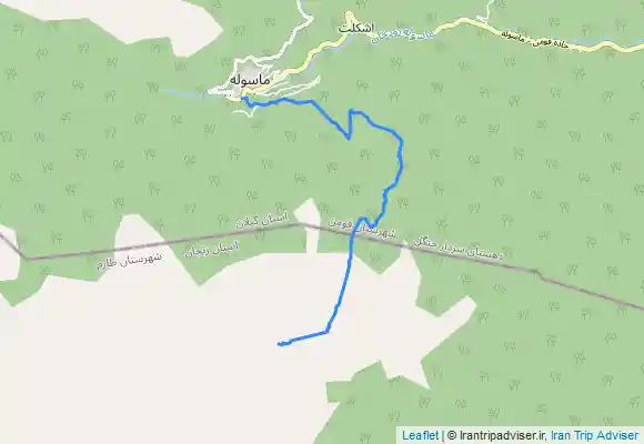 ترک جی پی اس کله قندی-للندیز-ماسوله