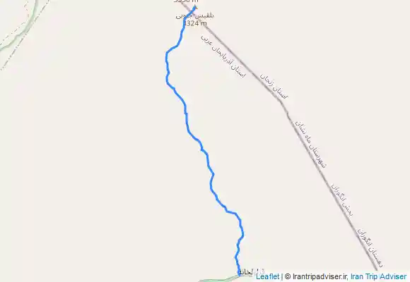 ترک جی پی اس برگشت از قله بلقیس