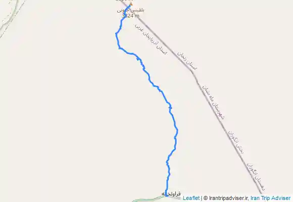 ترک جی پی اس بلقیس مسیر تابستانه