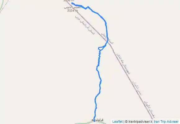 ترک جی پی اس صعود قله ی بلقیس