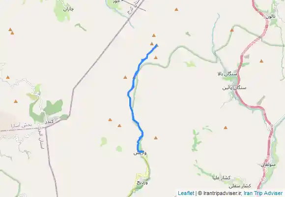 ترک جی پی اس قله چشمه شاهی و پهنه حصار