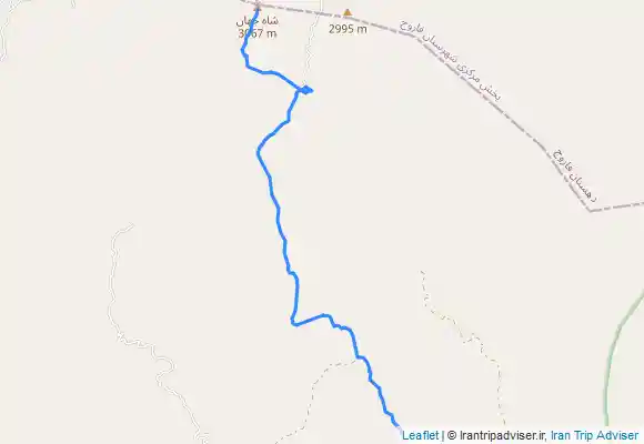 ترک جی پی اس قله شاه جهان(سیمرغ) بام خراسان شمالی