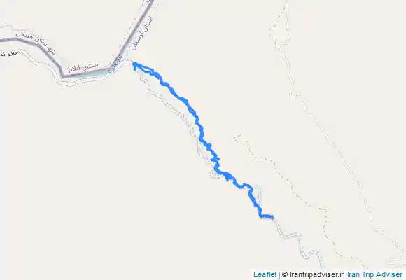 ترک جی پی اس دره شیرز تا پل خدا