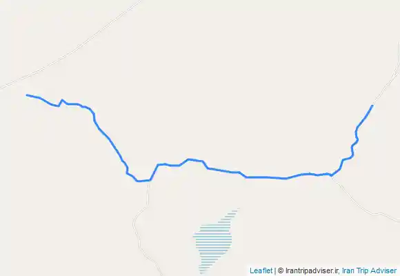 ترک جی پی اس مسیر دسترسی اقامتگاه نمکزار سه قلعه تا دق رباط