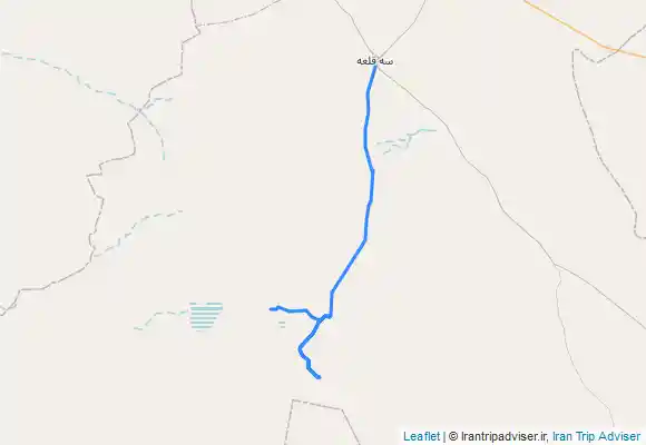 ترک جی پی اس سه قلعه دریاچه نمک چاه قربون