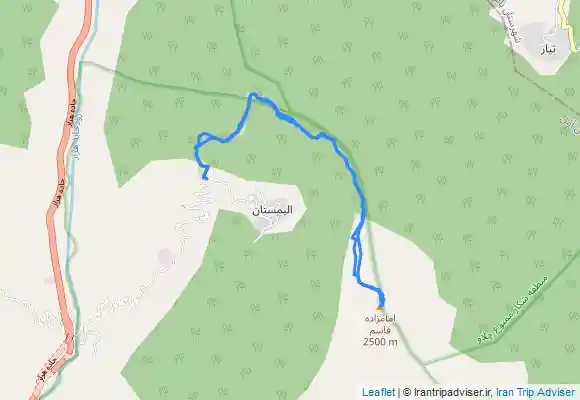 ترک جی پی اس قله الیمستان