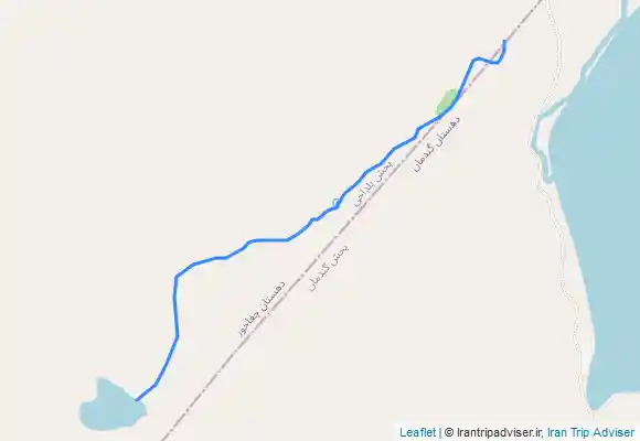 ترک جی پی اس مسیر صعود به دریاچه قله کلار