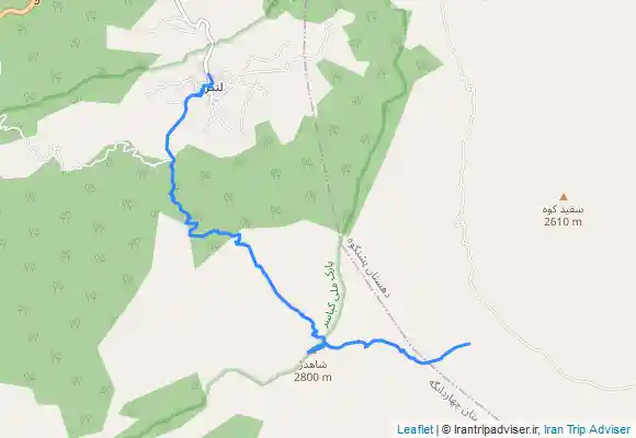 ترک جی پی اس شاهدژ ، رفت از ارا برگشت از لنگر