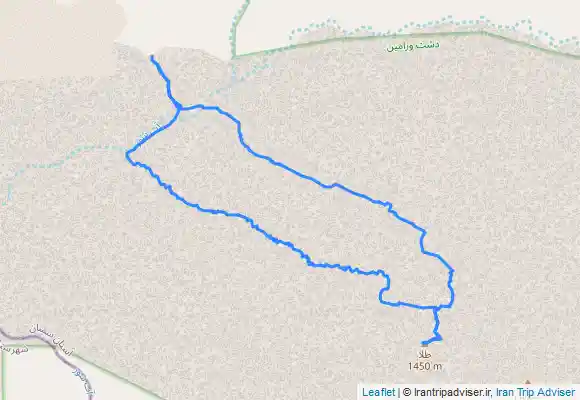 ترک جی پی اس قله طلا ورامین