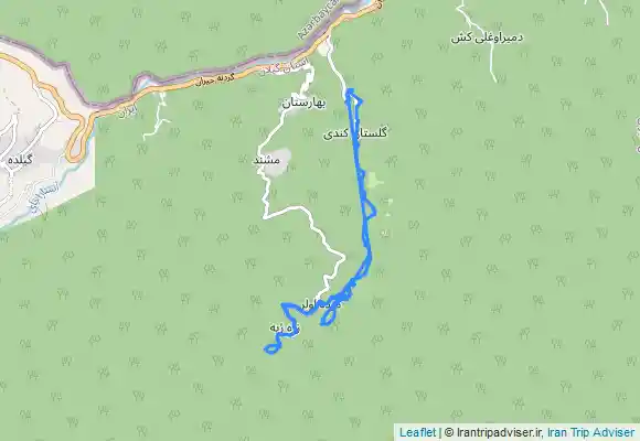 ترک جی پی اس بهشت درسی به سمت ساری بولاغ