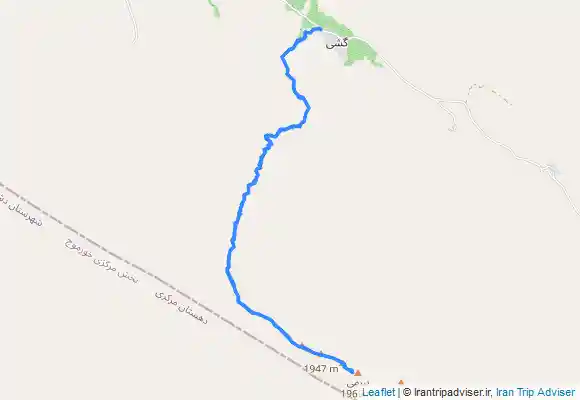 ترک جی پی اس کوه بیرمی- قله پازنان