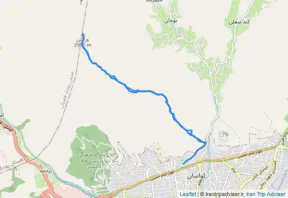 ترک جی پی اس Glh Varjin Z Lavasan