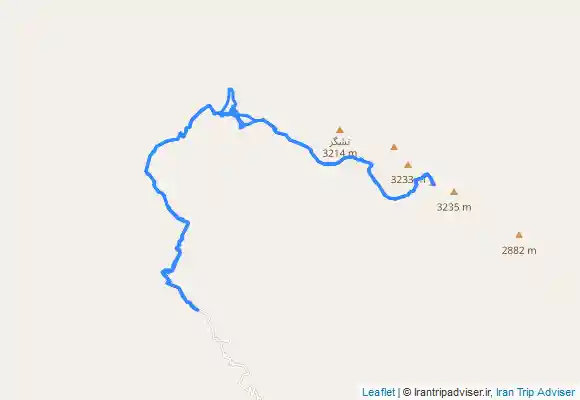 ترک جی پی اس صعود به قله تشگر استان هرمزگان (بندر عباس)