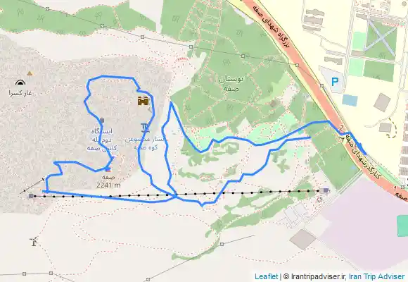 ترک جی پی اس صفه اصفهان