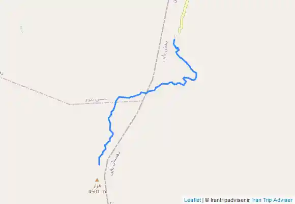 ترک جی پی اس قله هزار کرمان